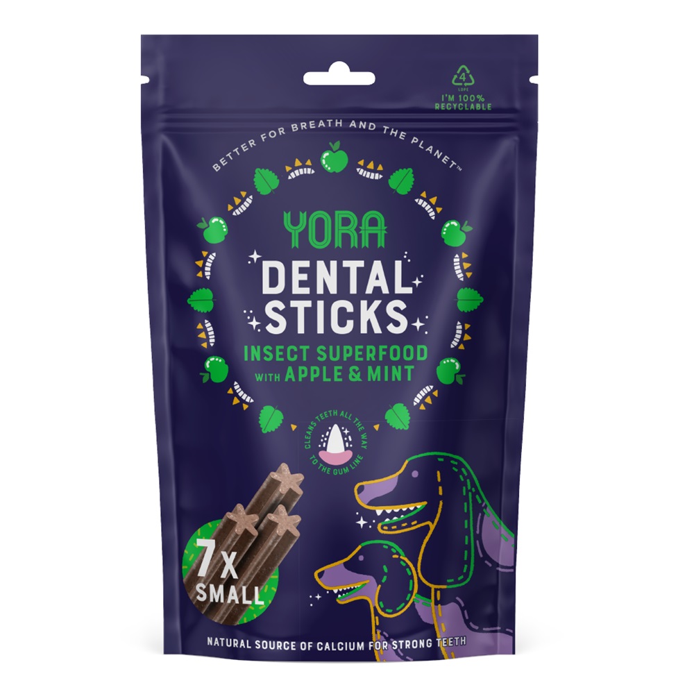 Hipoalergenic mar si menta S Dental Sticks, 7 bucati, Yora