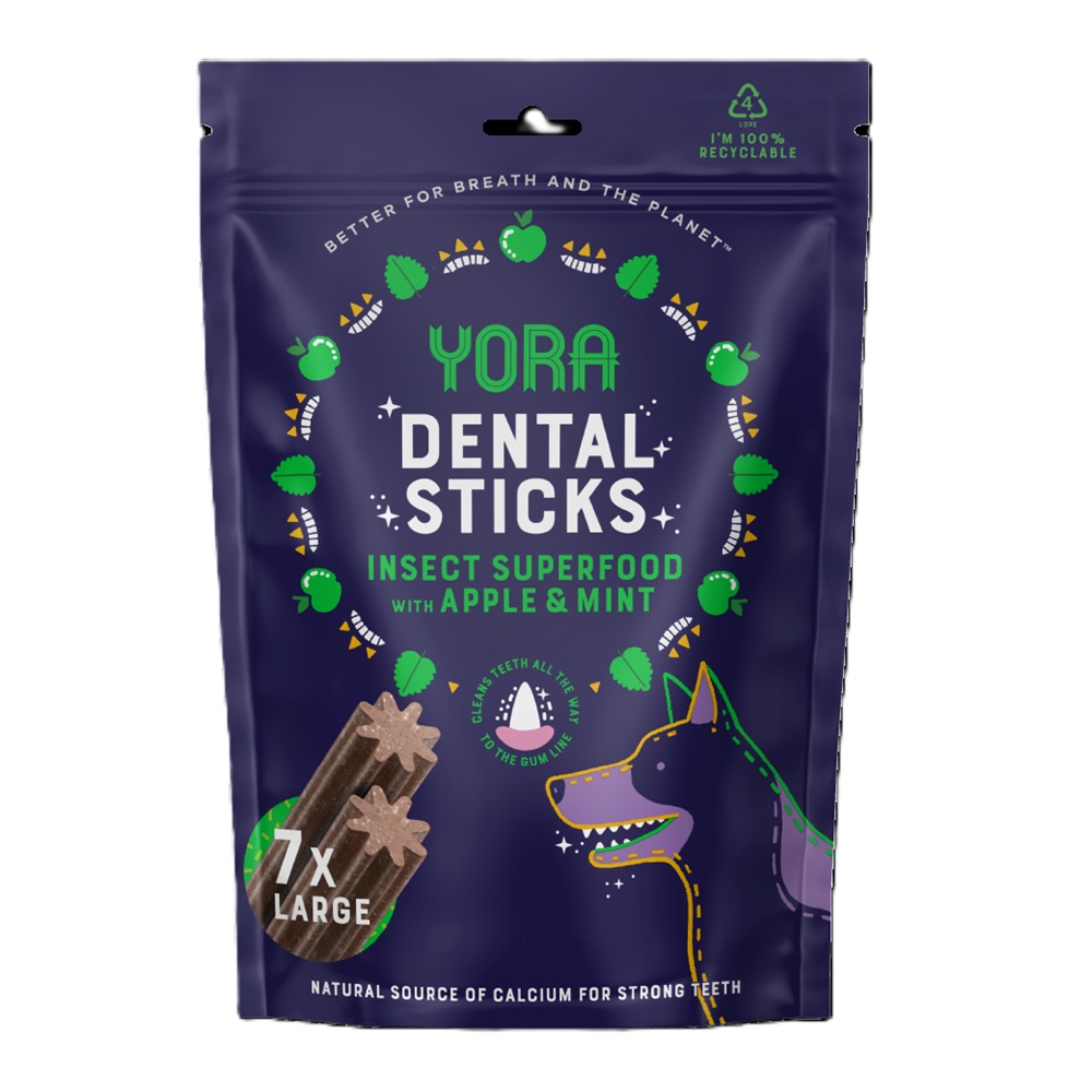 Hipoalergenic mar si menta L Dental Sticks, 7 bucati, Yora