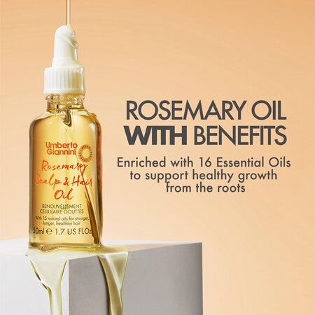 Ulei de rozmarin pentru scalp si par, 50 ml, Umberto Giannini 609175