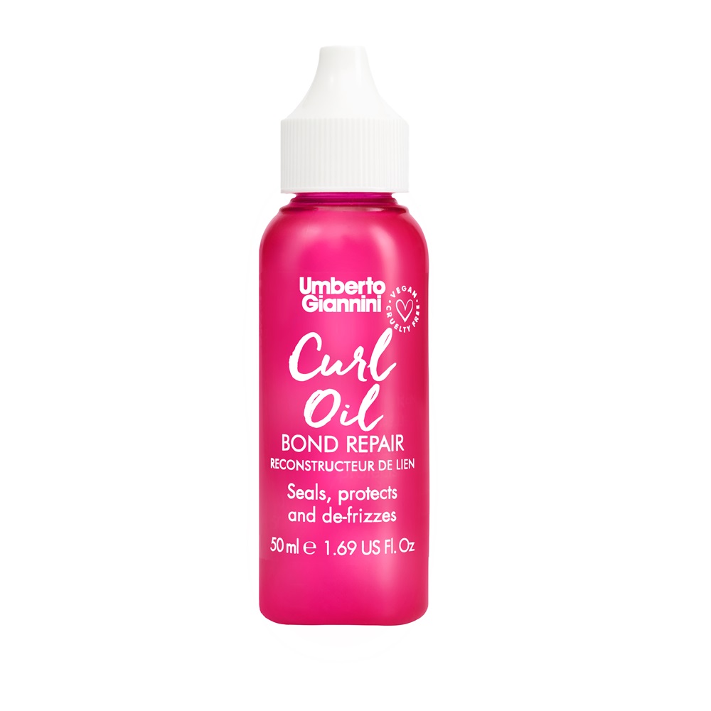 Ulei anti-frizz pentru repararea parului cret Bond Repair Curl Oil, 50 ml, Umberto Giannini