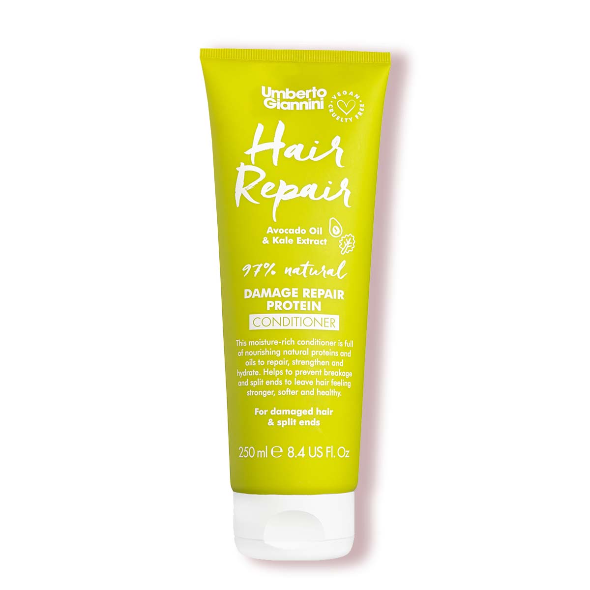 Balsam reparator cu ulei de avocado si extract de kale Hair Repair, ml, Umberto Giannini