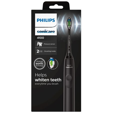Periuta de dinti electrica 4100 Negru, 1 bucata, Philips Sonicare 609385