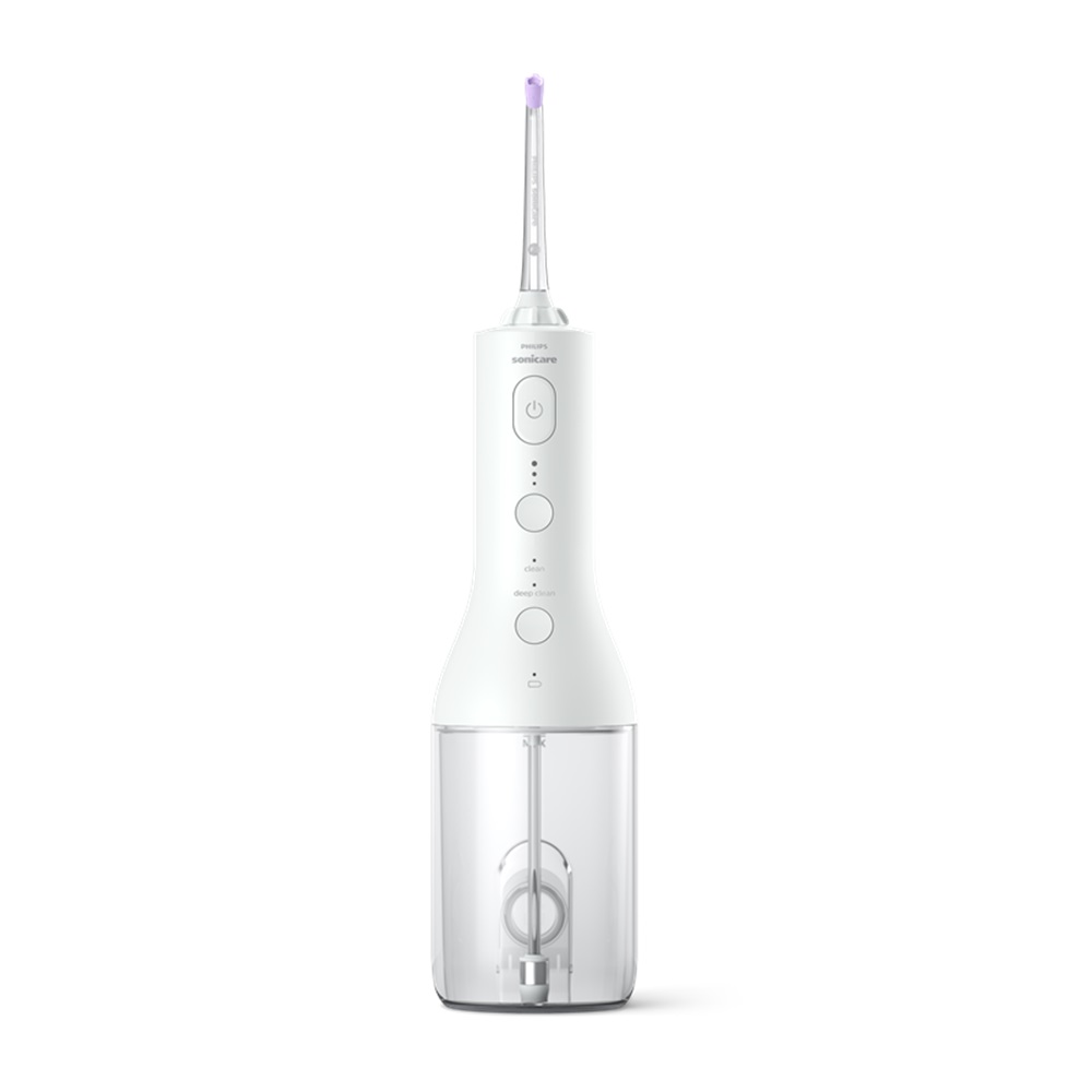 Irigator bucal portabil alb, 1 bucata, Philips Sonicare