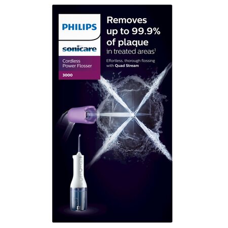 Irigator bucal portabil alb, 1 bucata, Philips Sonicare 609319