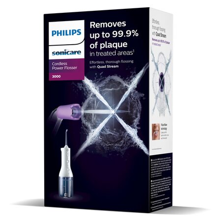 Irigator bucal portabil alb, 1 bucata, Philips Sonicare 609321