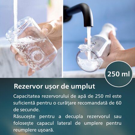 Irigator bucal portabil HX3826/31 alb, 1 bucata, Philips Sonicare 732473