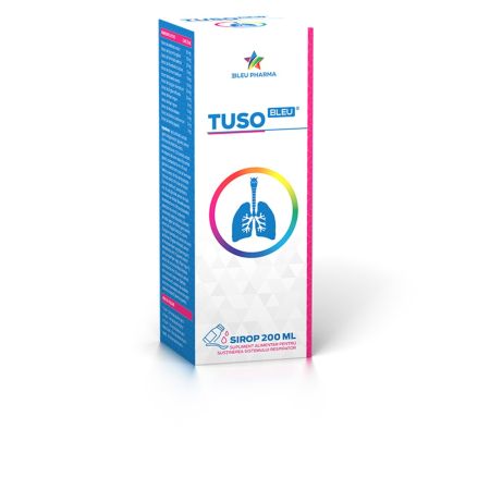 Sirop pentru copii Tuso Kid Bleu, 200 ml, Bleu Pharma