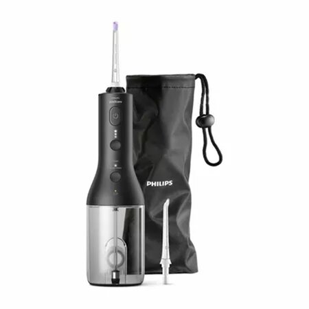 Irigator bucal portabil negru HX3826/33, 1 bucata, Philips Sonicare 609353