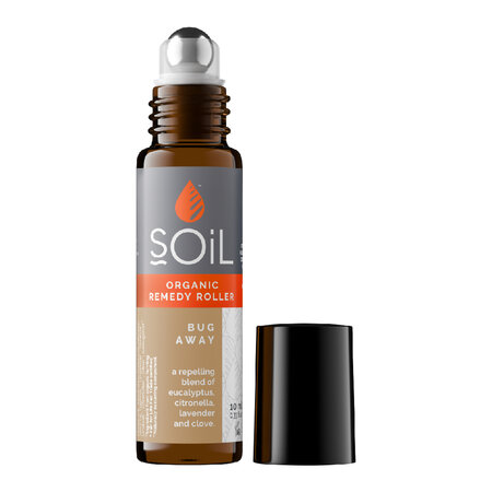 Roll-on cu uleiuri esentiale Bug Away, 10 ml, SOiL 694581
