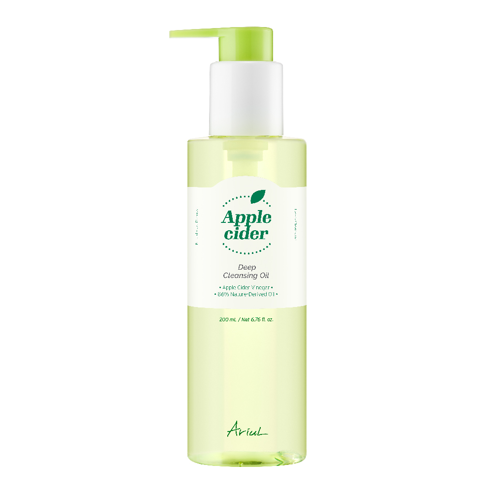 Ulei de curatare si demachiere ten Apple Cider Deep Cleansing, 200 ml, Ariul