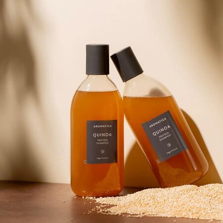 Sampon cu proteine din quinoa, 400 ml, Aromatica 609409