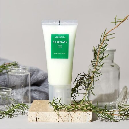 Scrub pentru scalp cu rozmarin, 165 g, Aromatica 609431