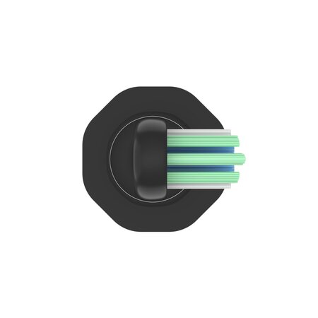Periuta de dinti sonica electrica neagra ADB0002S Smart, 1 bucata, Aeno 609488