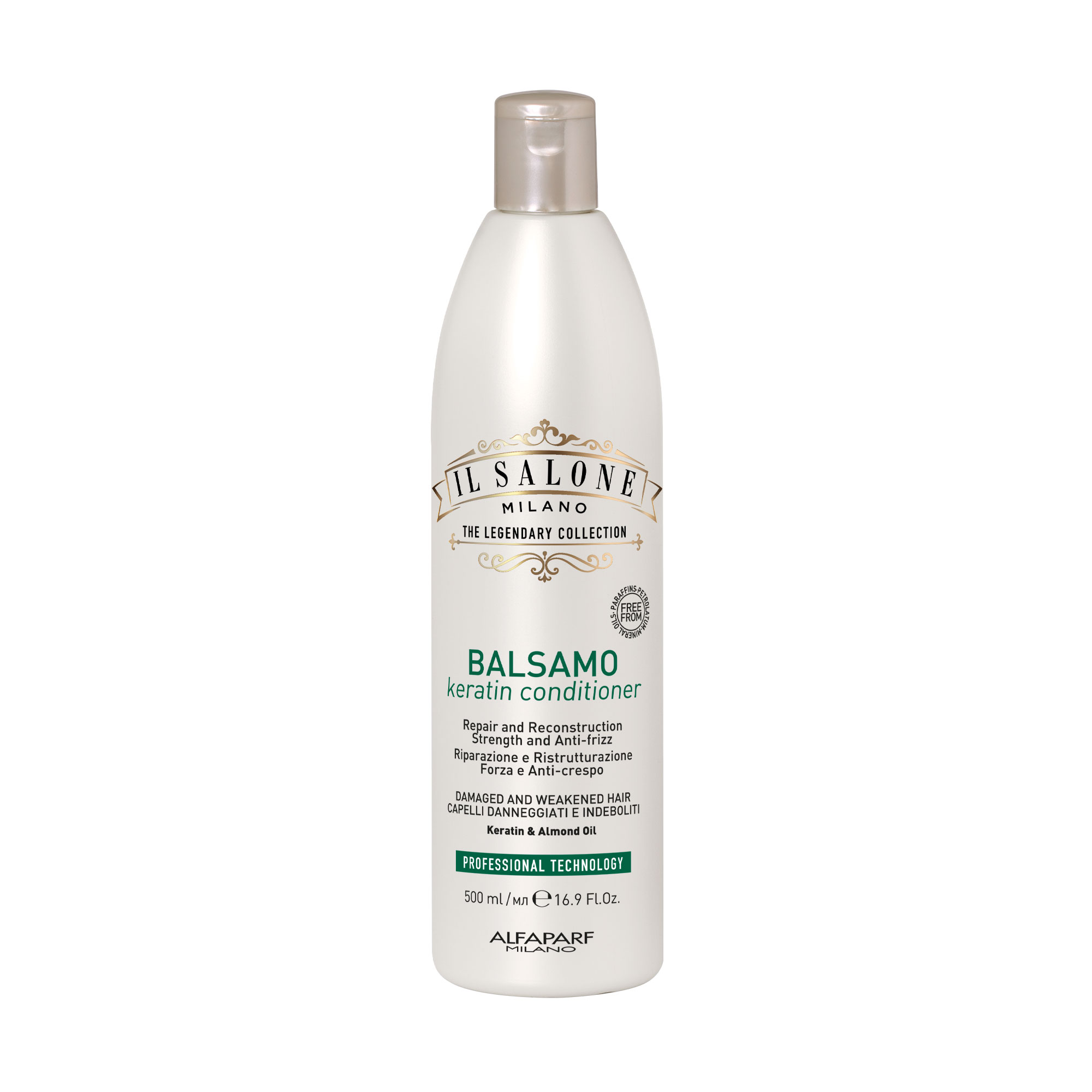 Balsam pentru par deteriorat Il Salone Keratin, 500 ml, Alfaparf