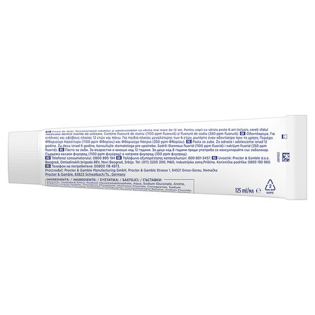 Pasta de dinti cu aroma de menta Pro Expert Professional Protection, 125 ml, Oral-B 703847