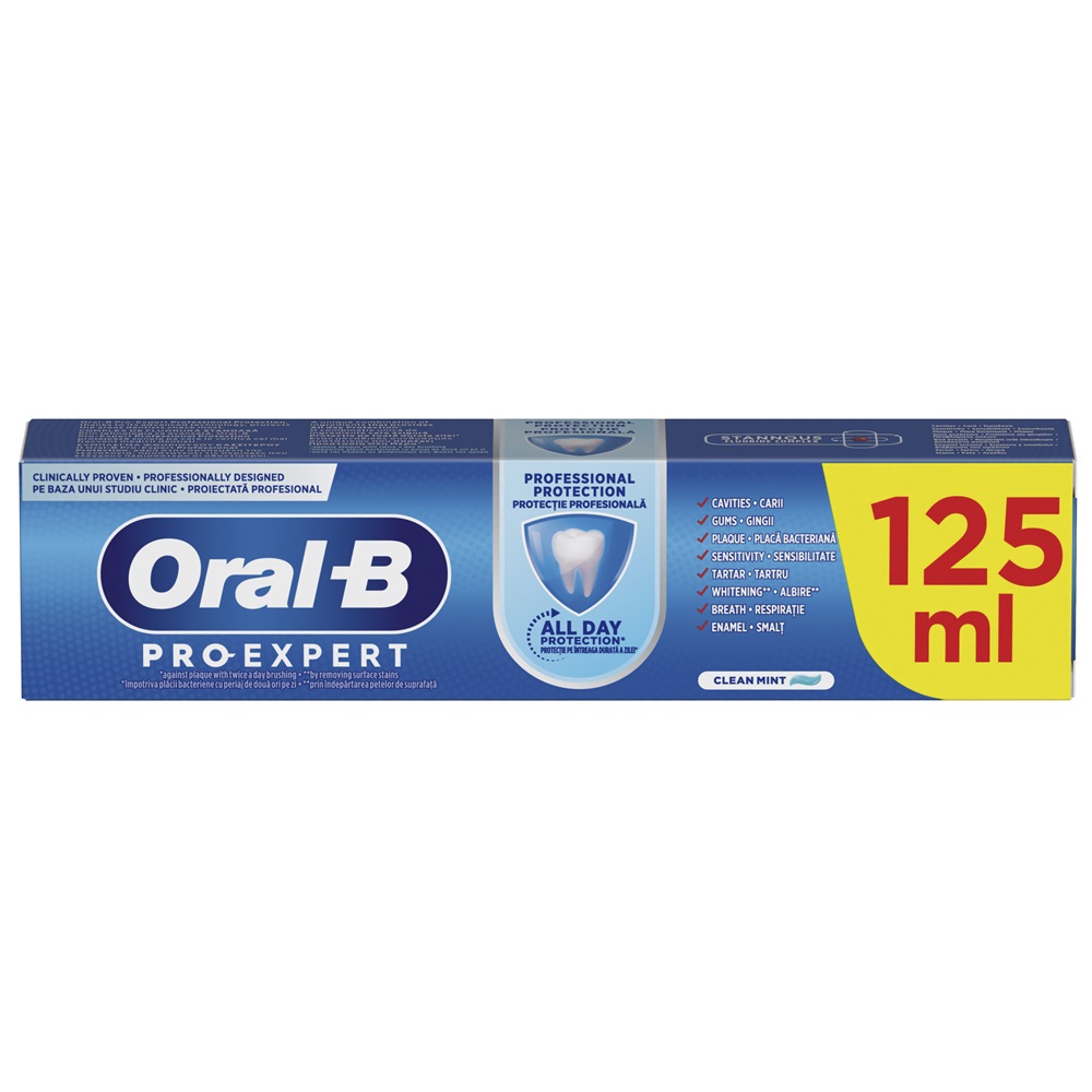 Pasta de dinti Pro Expert Professional Protection, 125 ml, Oral-B