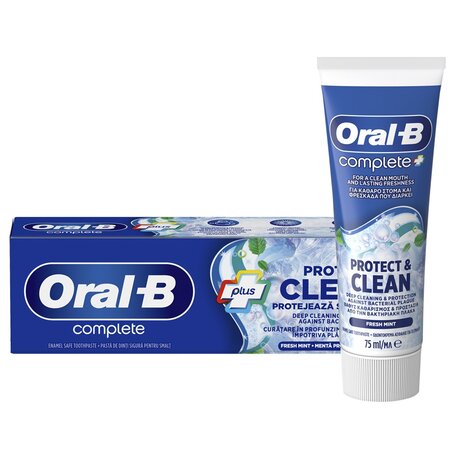 Pasta de dinti Complete Protect & Clean, 75 ml, Oral-B 609630