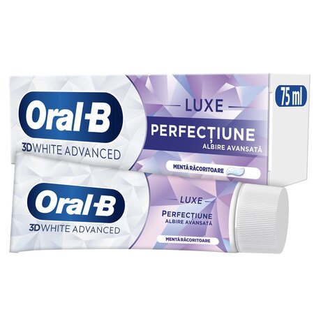 Pasta de dinti pentru albire Pro 3D White Advandced Luxe Perfection, 75 ml, Oral-B 609634
