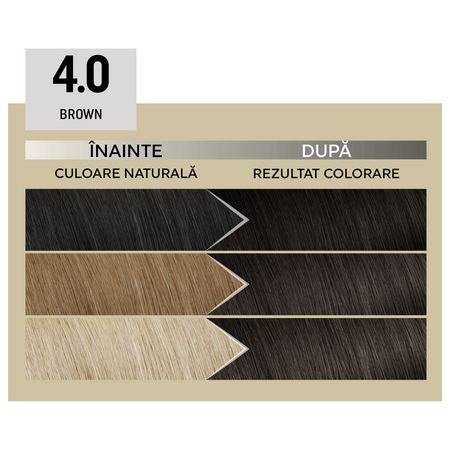 Vopsea de par permanenta 4.0 Brown Il Salone Plex Rebuilder, Alfaparf 609650