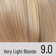 Vopsea de par permanenta 9.0 Light Blonde Il Salone Plex Rebuilder, Alfaparf 609716