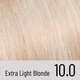 Vopsea de par permanenta 10.0 Extra Light Blonde, Il Salone Plex Rebuilder Alfaparf 609720