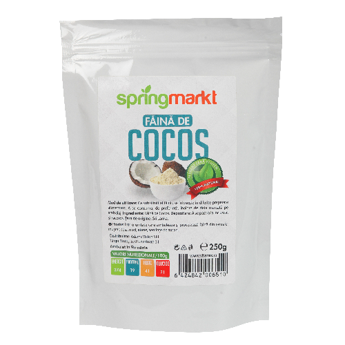 Faina de Cocos Eco, 250 g, Spring Markt