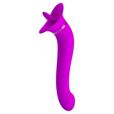 Dispozitiv pentru stimularea intima cu limba magica Faust, 1 bucata, Pretty Love 609847