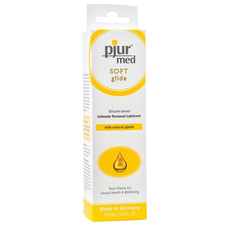 Lubrifiant pe baza de silicon Med Soft Glide, 100 ml, Pjur 609867
