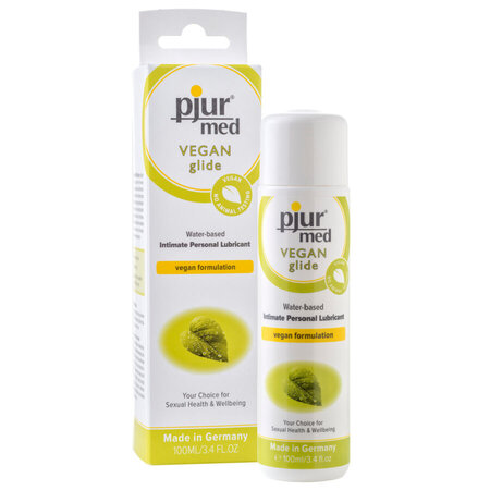 Lubrifiant pe baza de apa Med Vegan Glide, 100 ml, Pjur 609871
