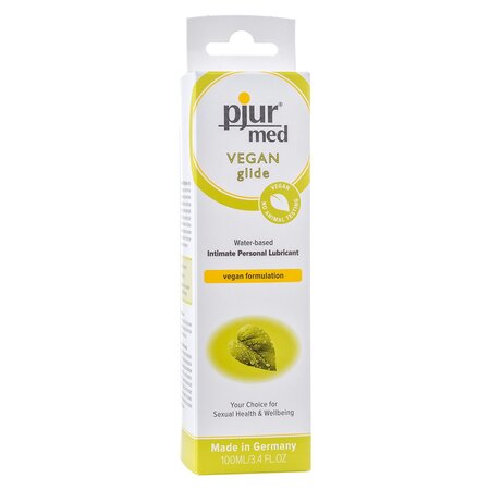 Lubrifiant pe baza de apa Med Vegan Glide, 100 ml, Pjur 609872