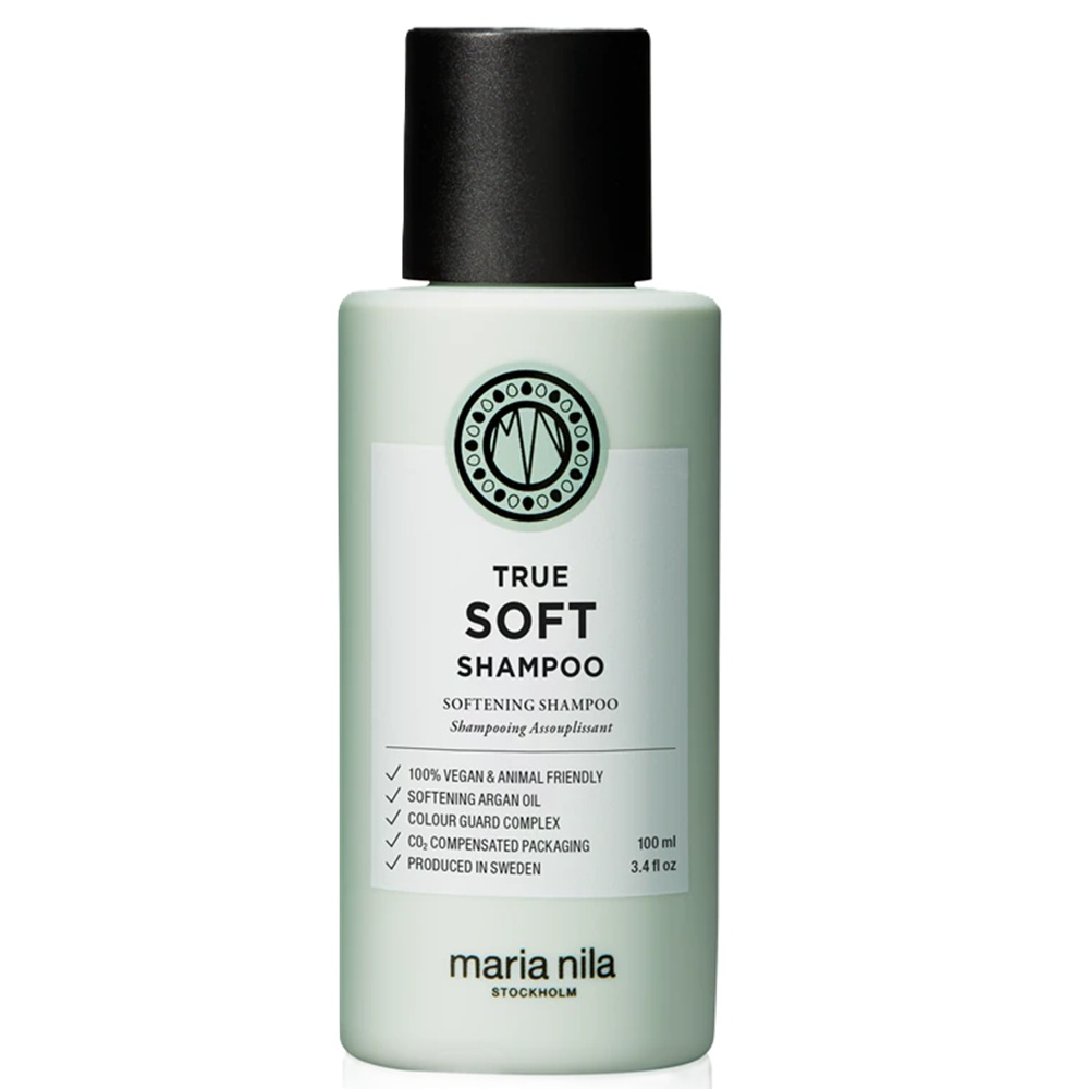 Sampon pentru par uscat True Soft, 100 ml, Maria Nila