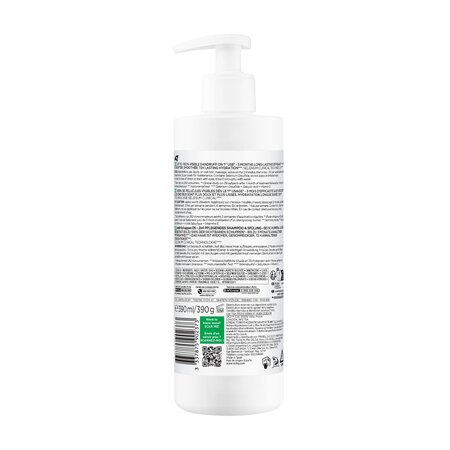 Sampon si balsam 2 in 1 antimatreata pentru scalp cu senzatie de mancarime Dercos, 390 ml, Vichy 748101