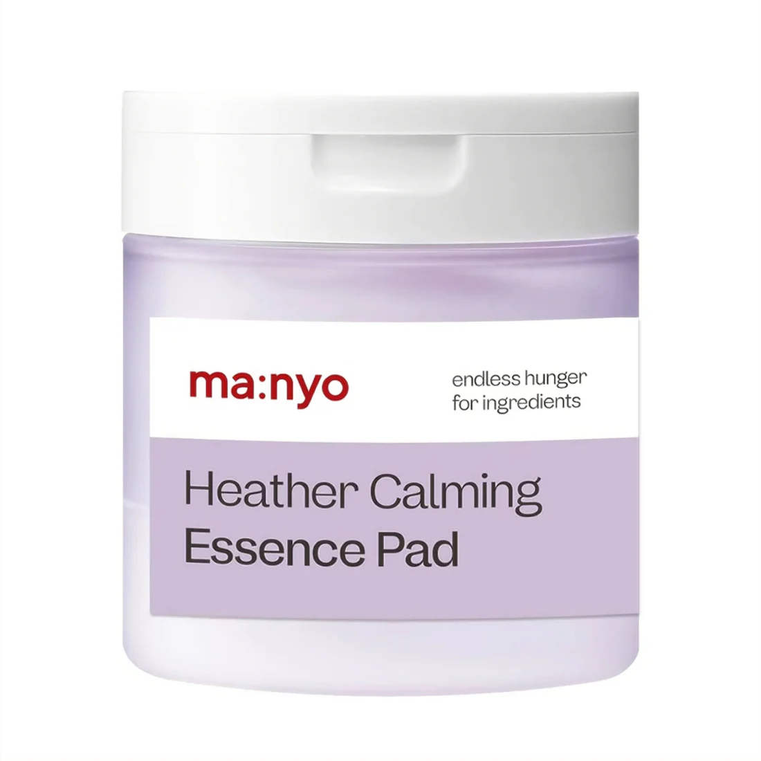 Dischete imbibate cu ser Heather Calming Essence Pad, 60 bucati, manyo