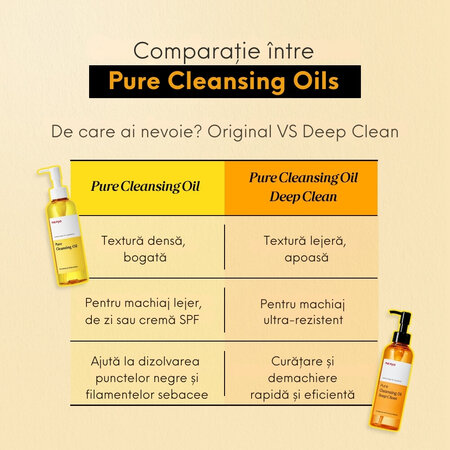 Ulei hidrofil de curatare Pure Cleansing Oil Deep Clean, 200 ml, Manyo 610001