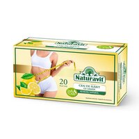 Ceai de slabit cu lamaie, 20 plicuri, Naturavit