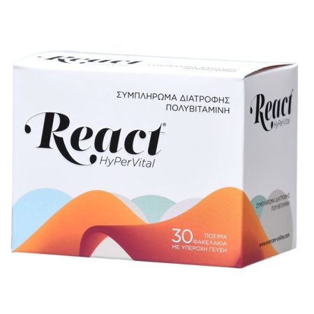React HyPerVital, 30 plicuri X 10 ml, EverCare