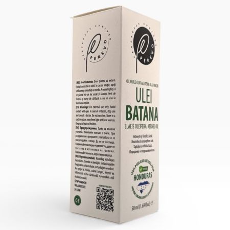 Ulei pentru par, scalp si ten Batana, 50 ml, Perevo 712070