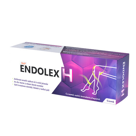 Crema pentru picioare obosite Endolex H, 200 ml, Sun Wave Pharma 610613