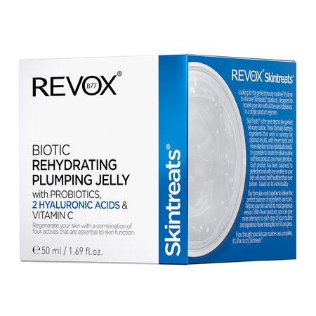 Crema-gel rehidratant cu efect de umplere Skintreats Biotic, 50 ml, Revox 610658