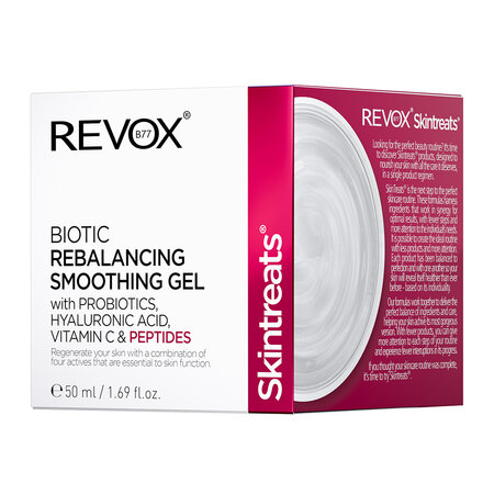 Crema-gel cu efect de netezire si reechilibrare Skintreats Biotic, 50 ml, Revox 610663