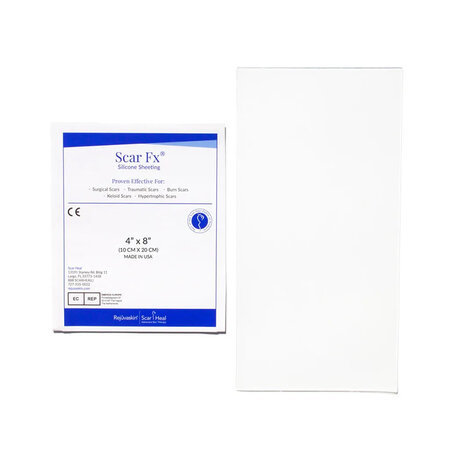 Plasture din silicon pentru cicatrici Scar Fx, 10 cm x 20 cm, 1 bucata, Rejuvaskin 669622
