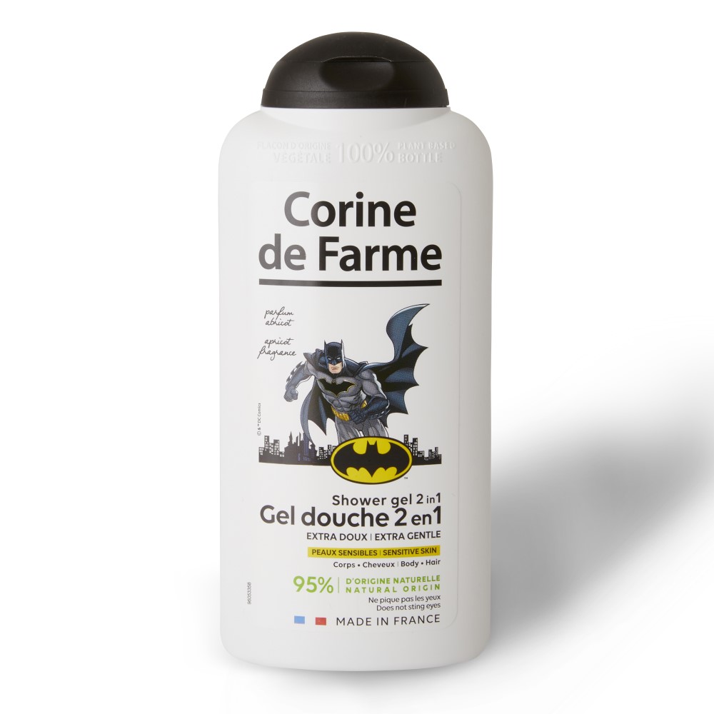 Gel de dus 2 in 1 pentru copii Batman, 300 ml, Corine de Farme