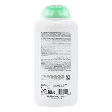 Crema de dus cu extract de cocos, 500 ml, Corine de Farme 610815