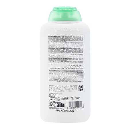 Crema de dus cu ulei de migdale dulci, 500 ml, Corine de Farme 610821