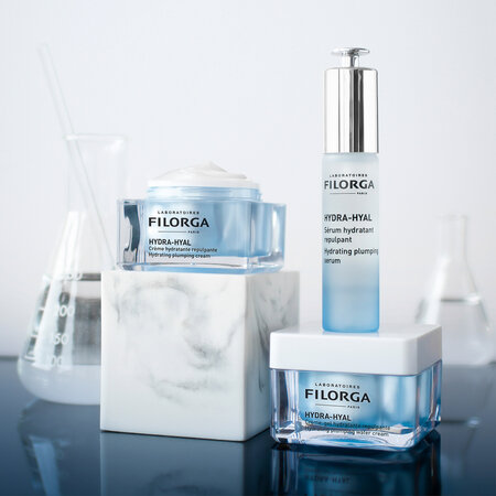 Crema de fata hidratanta cu acid hialuronic Hydra-Hyal, 50 ml, Filorga 615367