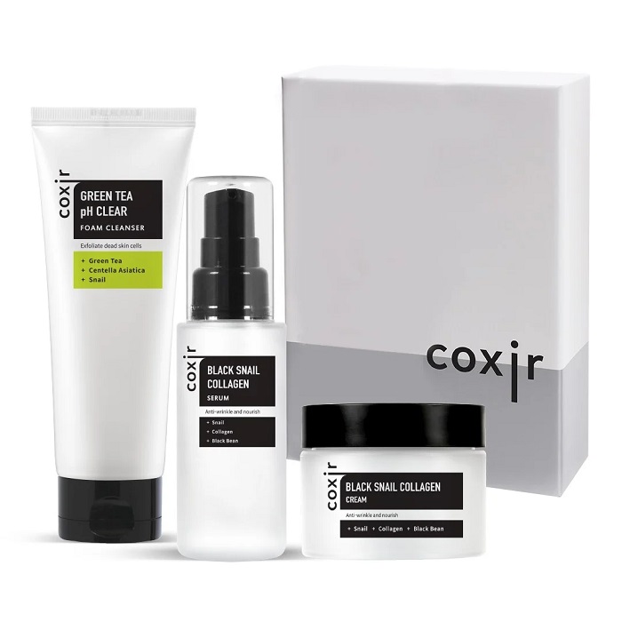 Set pentru hidratare Black Snail Collagen, Coxir