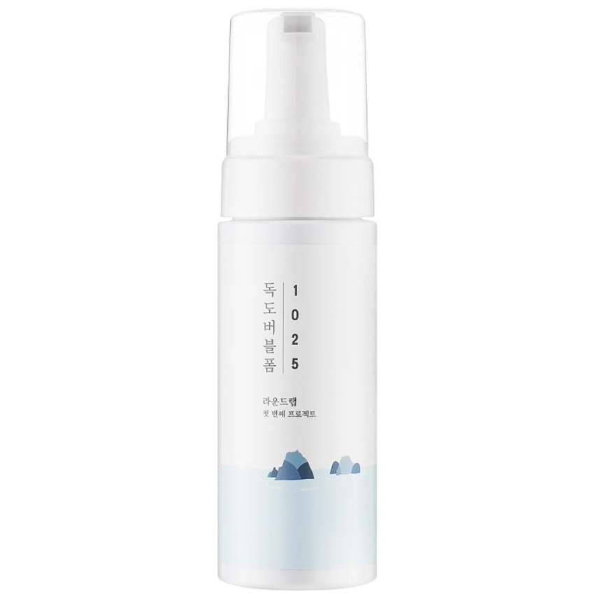 Spuma pentru curatarea tenului 1025 Dokdo, 150 ml, Round Lab