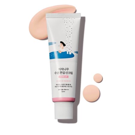 Crema cu protecție solara cu efect de uniformizare SPF 50+ PA++++, 50 ml, Round Lab 612963