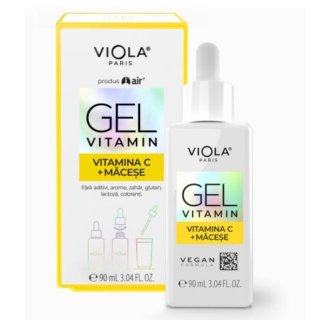 Gel cu vitamina C si macese Gel Vitamin, 90 ml, Viola