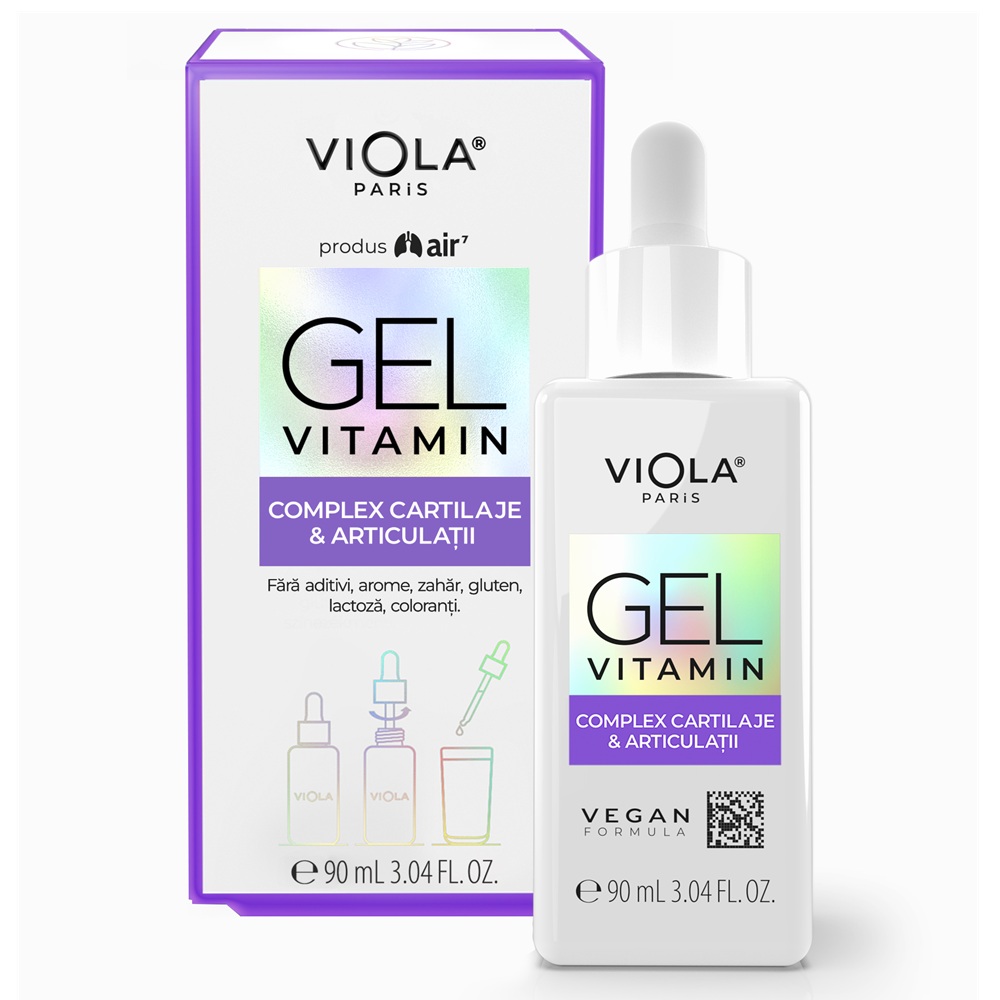 Gel pentru cartilaje si articulatii Gel Vitamin, 90 ml, Viola